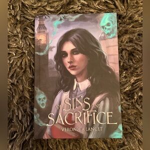 Of Sins and Sacrifice by Veronica Lancet - Signed Indie Hardcover Book